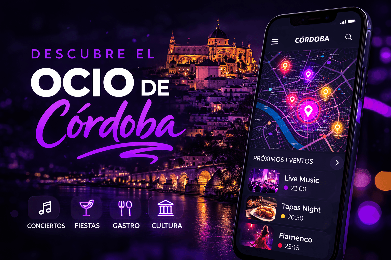 Descubre el ocio de Córdoba — SocialMap